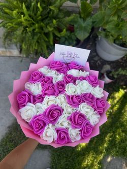 Foam Roses Bouquet 