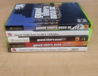 Xbox Games Grand Theft Auto Collection