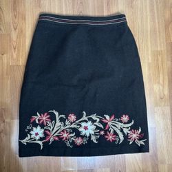 Loft Brown Skirt 