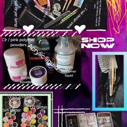 Complete Professional Acrylic Nail Kit. Obo