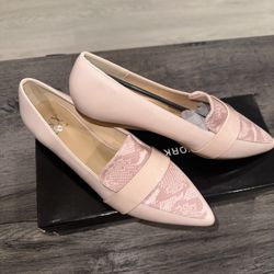New York & Company Blush Pink Flats