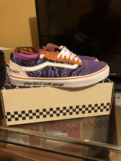 Purple Lightning Mindseeker Old Skool Vans for Sale in Oakland, CA