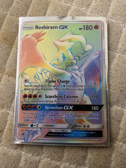 Reshiram GX 71/70 Dragon Majesty Secret Rare Full Art Holo GX English
