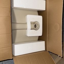 2 Bisque Colored Bathroom Sinks