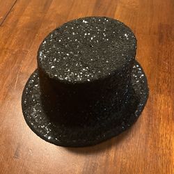 Black Sequin Hat