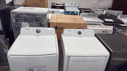 Topload Washer Gas Dryer Set