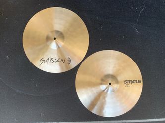 Sabian Stratus Series 14” Hi Hat Drum Cymbals NEW Retails for $399