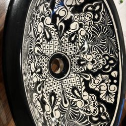 Elegant Mexican Hand painted Ceramic Sink