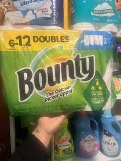 6=12 Bounty Paper Towels