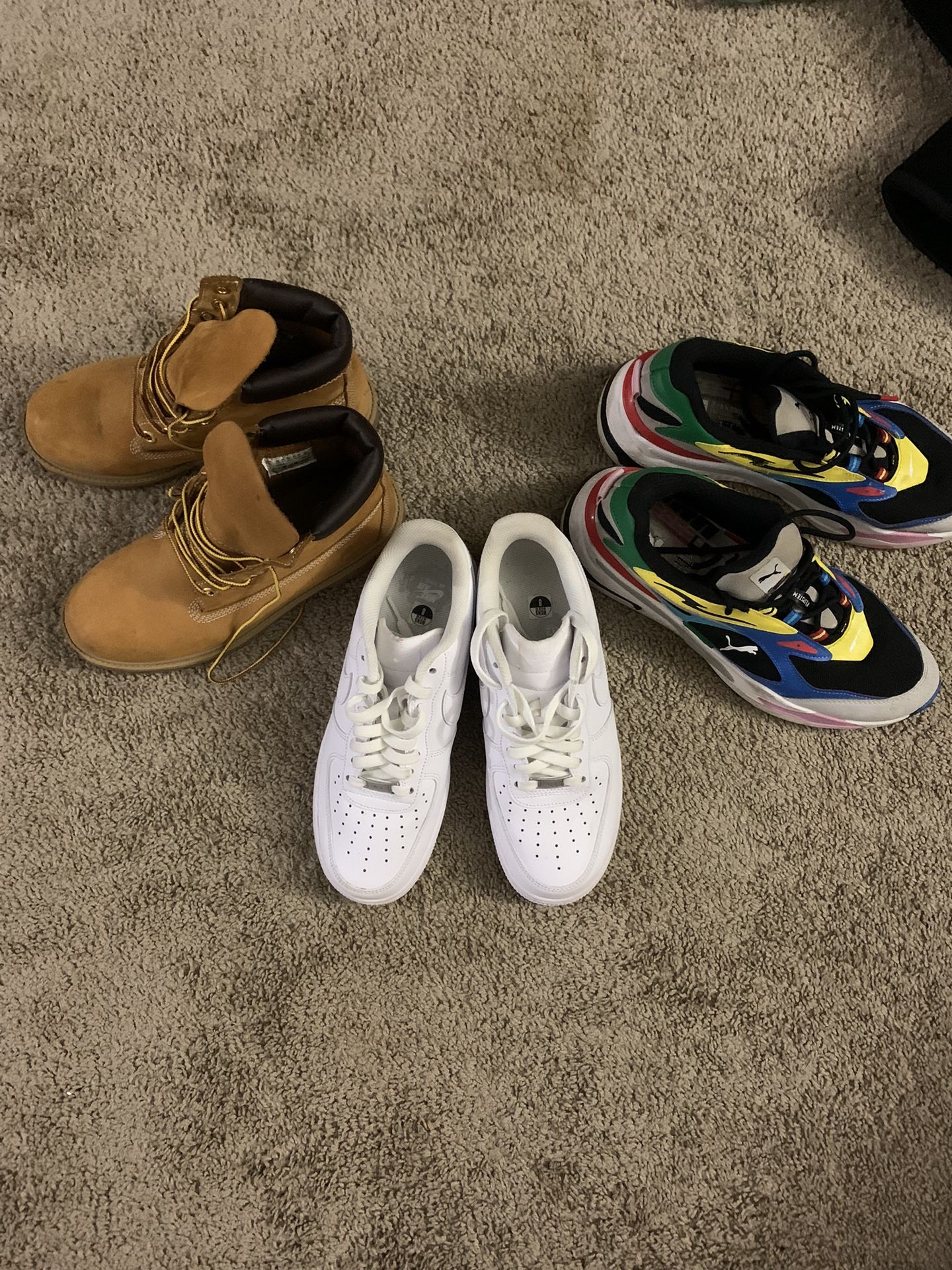Nike-puma-timberland Sneakers