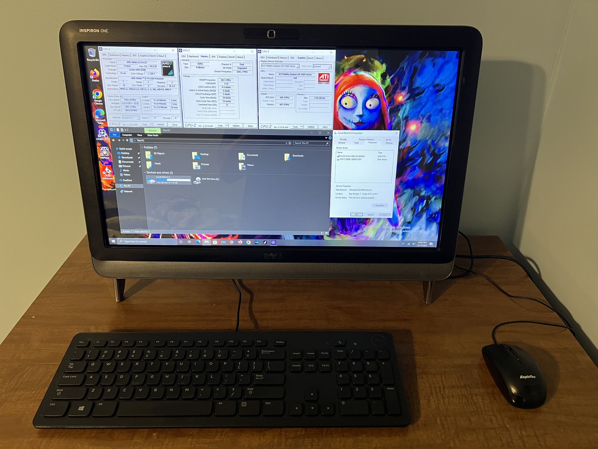 Dell Inspiron One 2305 23.8" AIO Touchscreen Computer