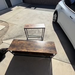 Tv Console And Side Table Matching