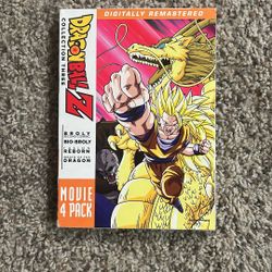 Dragon Ball Z Collection Three, 4 Movie Pack
