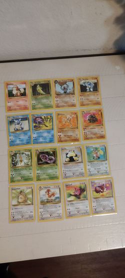 1999 Pokemon cards
