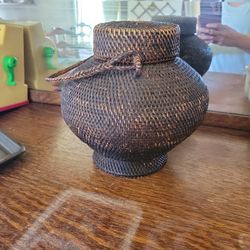 Vintage Rice Basket