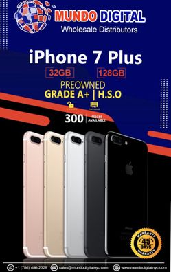 iPhone 7 Plus 32Gb and 128Gb
