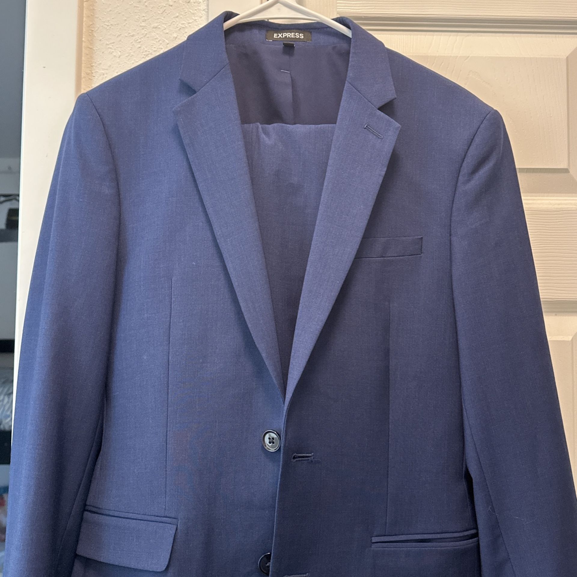 Express Men Navy Suit