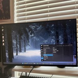 ASUS 165Hz Dual Monitor Setup – 27in + 24in + Stand – $400 OBO