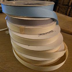 6 Rolls Of Grosgrain Ribbon