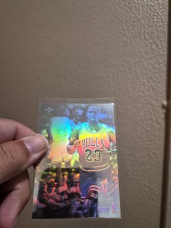 Michael Jordan Upper Deck MVP Holographic Card