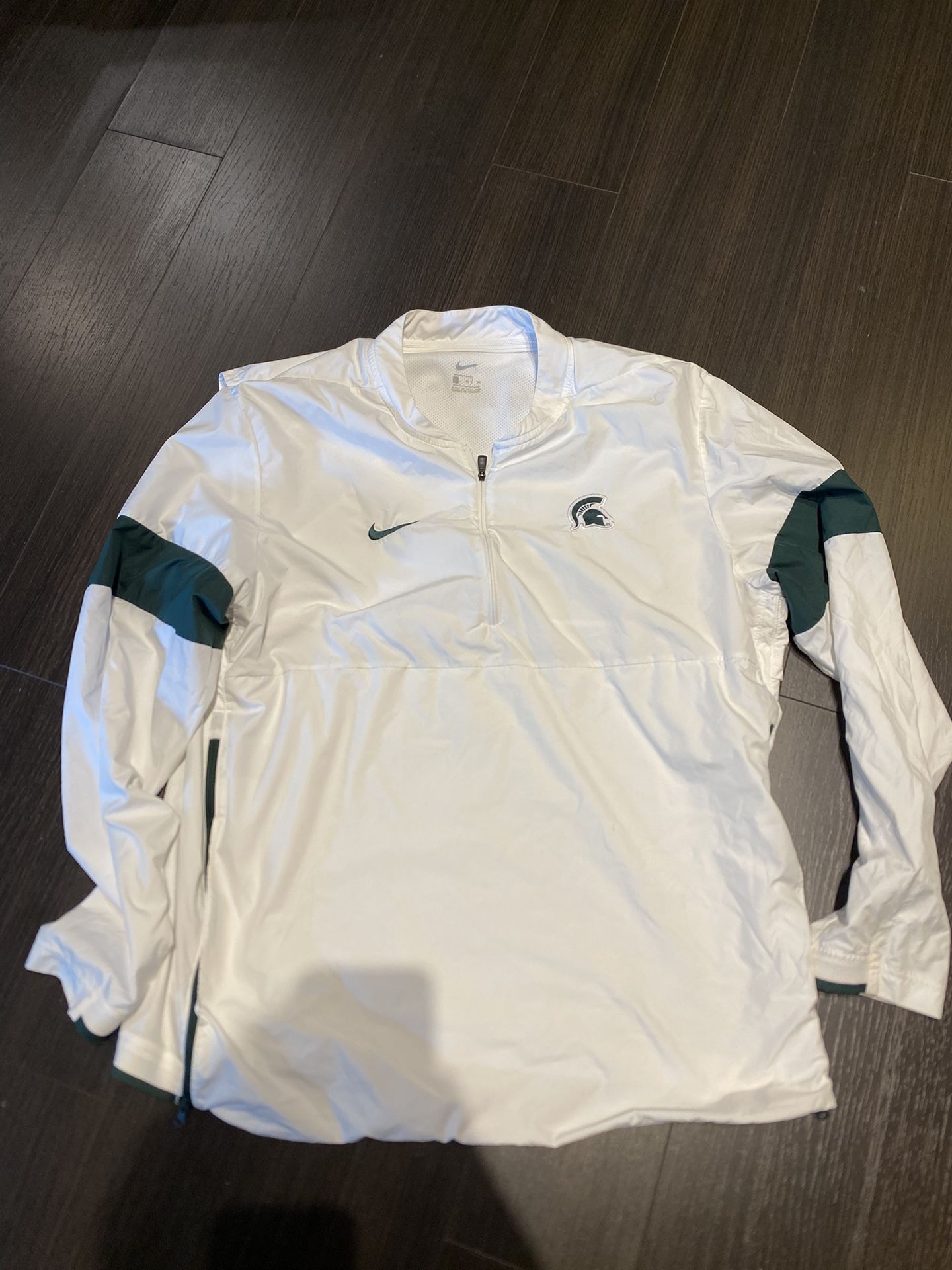 Nike Men's Michigan State Spartans Half-Zip PullOver Fleece