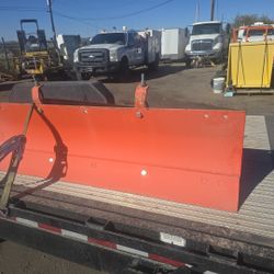 2022 Kubota Plow Attachment Hydraulic  Push Blade Like NEW 