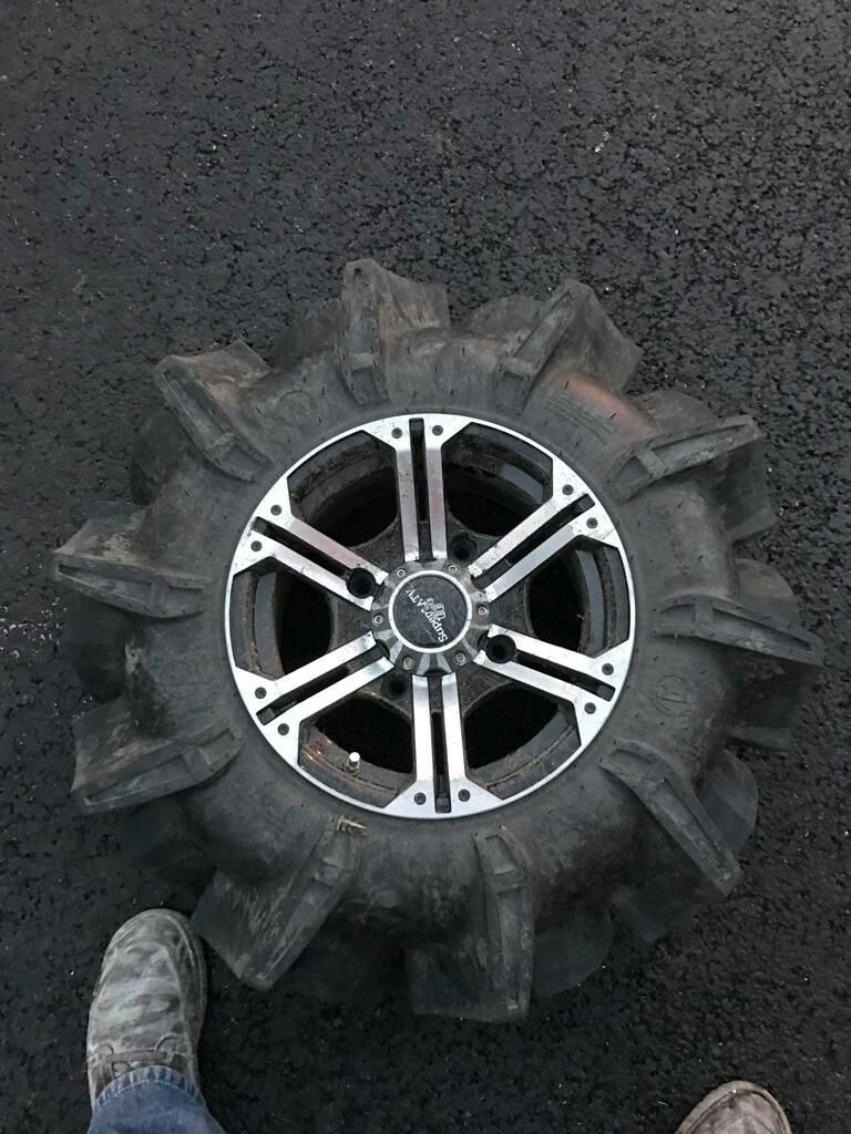 ATV Assinator Mud Tires and Bandit Wheels for Sale in Joliet, IL OfferUp