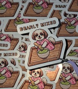 Custom cut to shape stickers