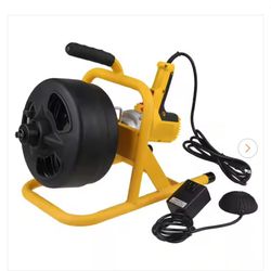 OLYMPIA 115-Volt 50 ft. Electric Auger with 5/16 in. Inner Core Cable COLOR BLACK open box $100