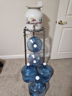 Water stand, metal