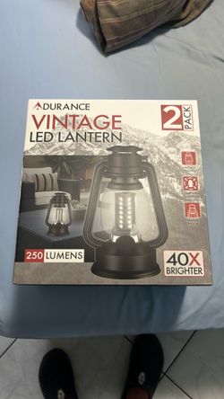 Vintage LED lanterns