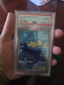 Psa 10 spheal jap
