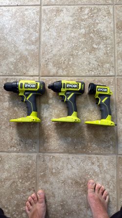 Ryobi ONE+ 18V Tool Bundle – Drill, Impact Driver & LED Light