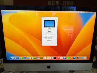 iMac 27” 2017 1TB I5 processor and 8GB Ram