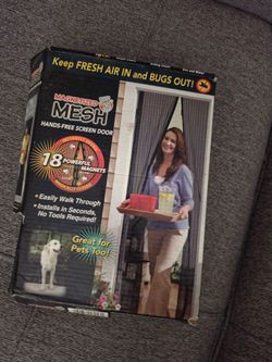 Mesh Screen Door