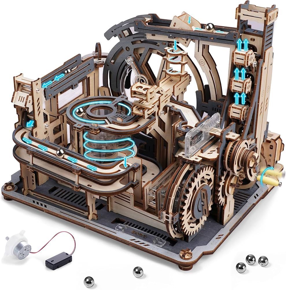 Motorized Wooden Puzzles for Adults