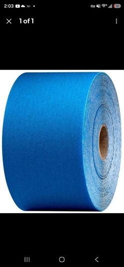 3M 36217 321U Series 80 Grit Abrasive Sanding Sheet Roll (2 3/4 in x 20 yd)
