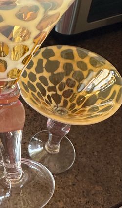 Kitchen glass martini set