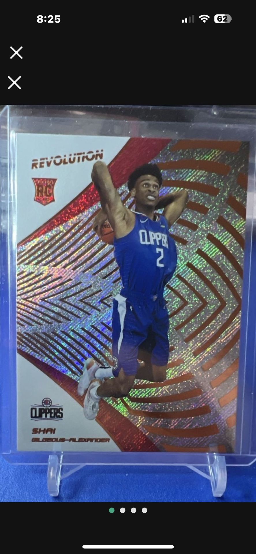 2018 Panini Revolution #103 Shai Gilgeous-Alexander Rookie $100