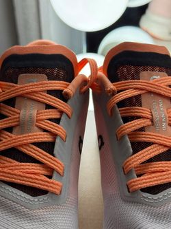 On cloud running shoes