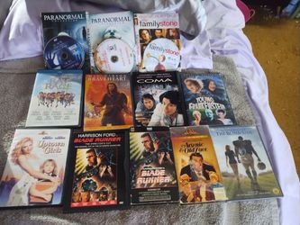 DVD movies 2 rare VHS Blade runner and arsenic and Old lace in color