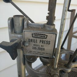Craftsman Drill Press