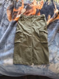 Olive Green Cargo Shorts