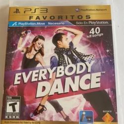 Brand New PS3 Favoritos PlayStation Move Everybody Dance 40 Hit Songs