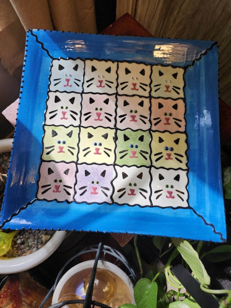 Cat Galore Plate