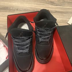 Black Cat Jordan 3s 