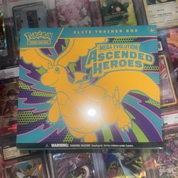 Pokemon ascended heroes elite trainer box