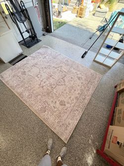 10x8 rug with pad