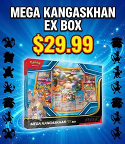 Pokemon Mega Kangaskhan ex Box