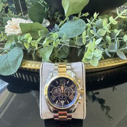 Michael Kors Chronograph Watch! (Blue Dial) 